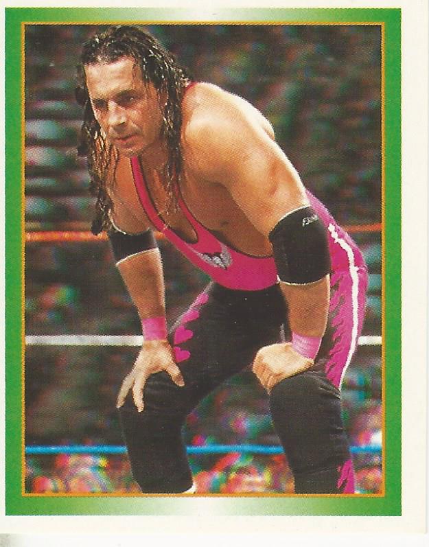 WWF Merlin Stickers 1995 Bret Hart #16