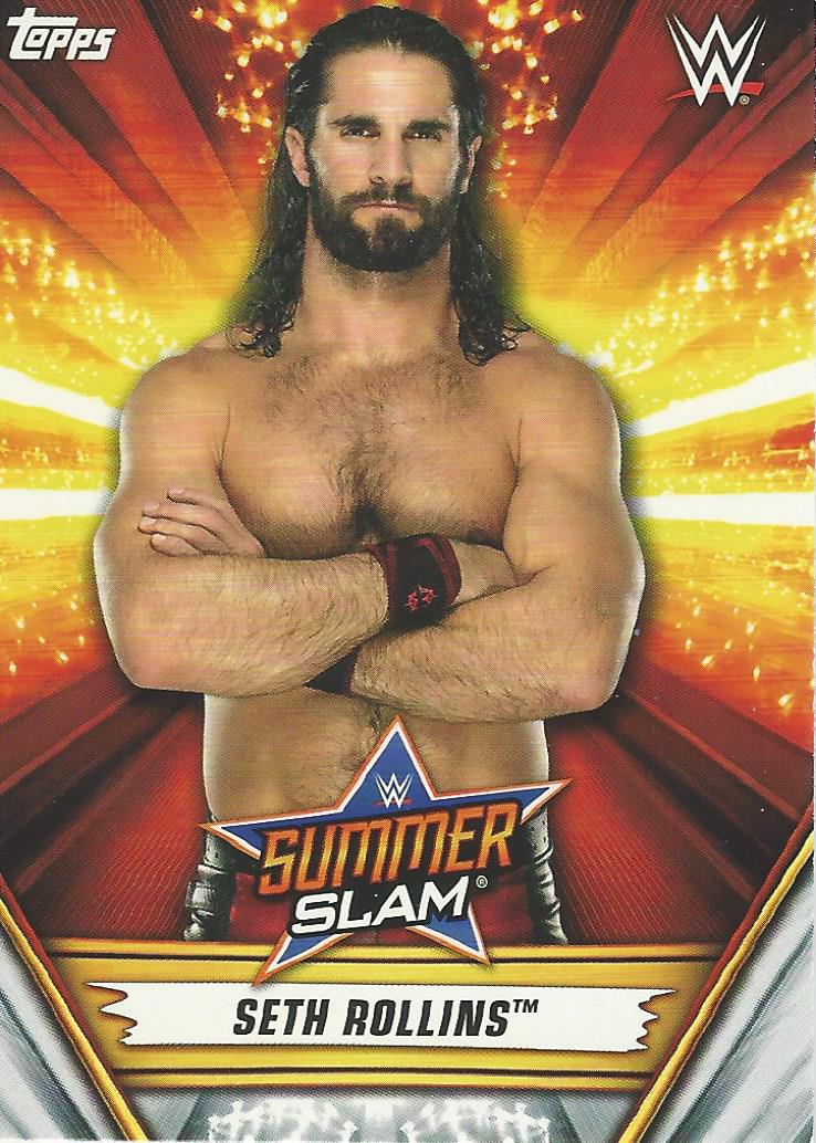 WWE Topps Summerslam 2019 Seth Rollins #16
