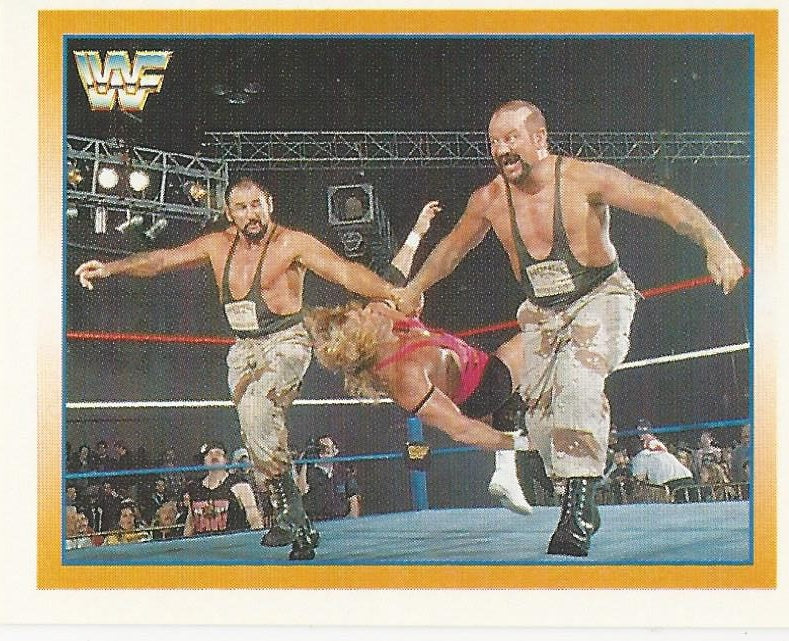 WWF Merlin Stickers 1995 Bushwhackers #170