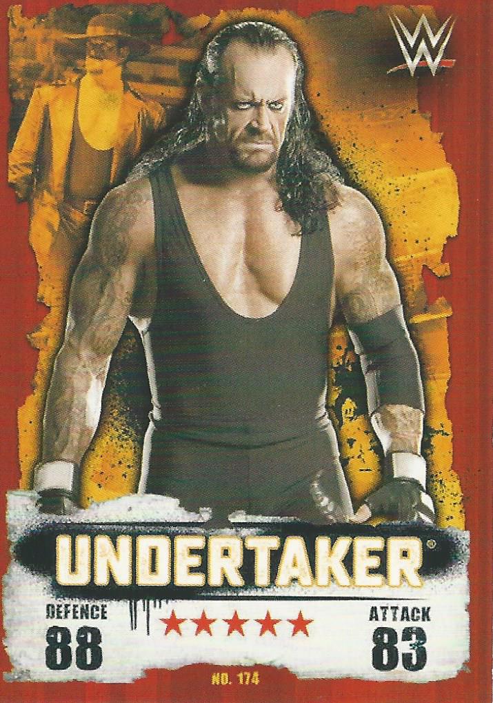 WWE Topps Slam Attax Takeover 2016 Undertaker #174