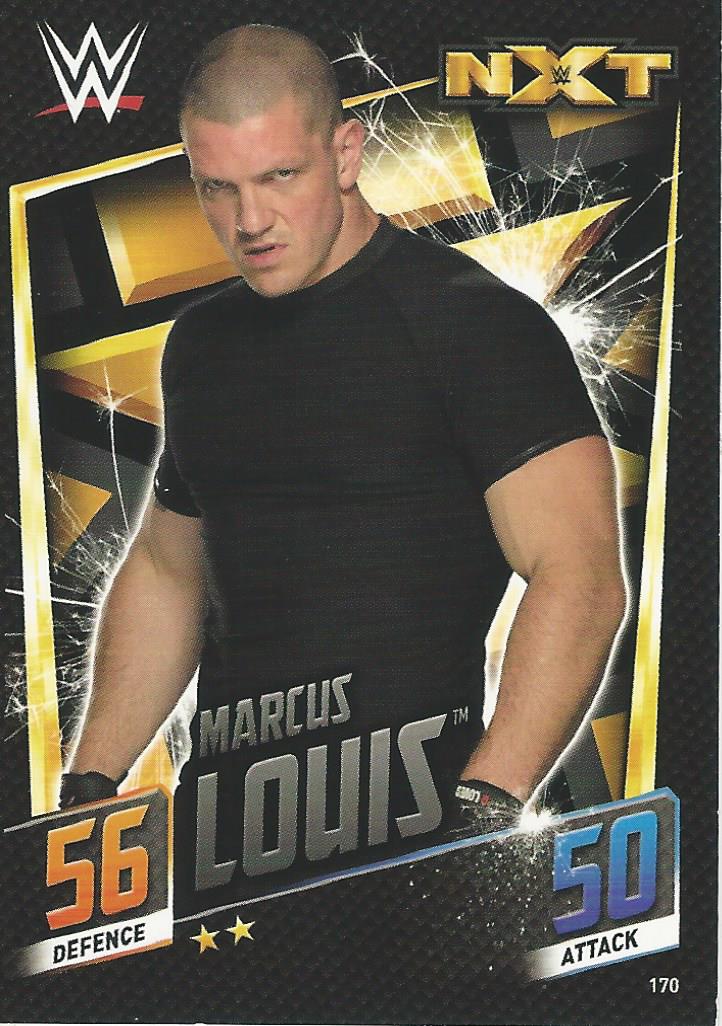 WWE Topps Slam Attax 2015 Then Now Forever Marcus Louis #170 NXT