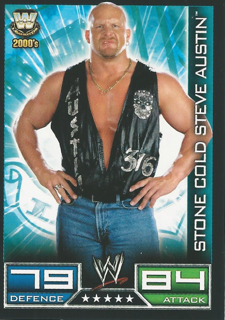 WWE Topps Slam Attax 2008 Stone Cold Steve Austin #172