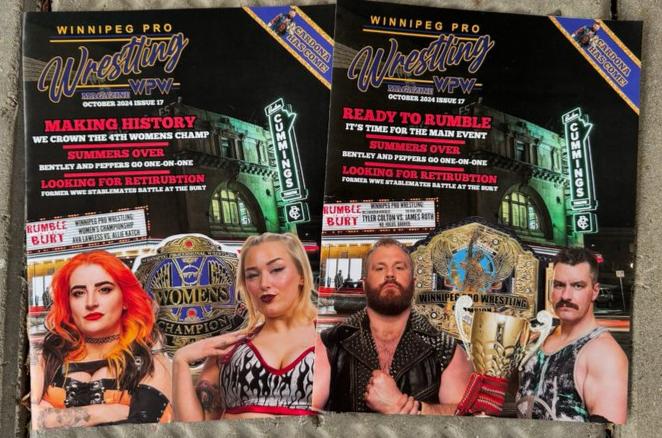 Winnipeg Pro Wrestling Magazine Vol 17 (2 variant covers) Magazine PWcatalog