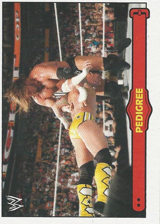 WWE Topps Heritage 2012 Triple H 54 of 55 trading card PW Catalog