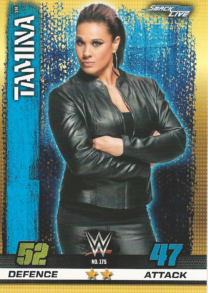 WWE Topps Slam Attax 10th Edition 2017 Tamina #175