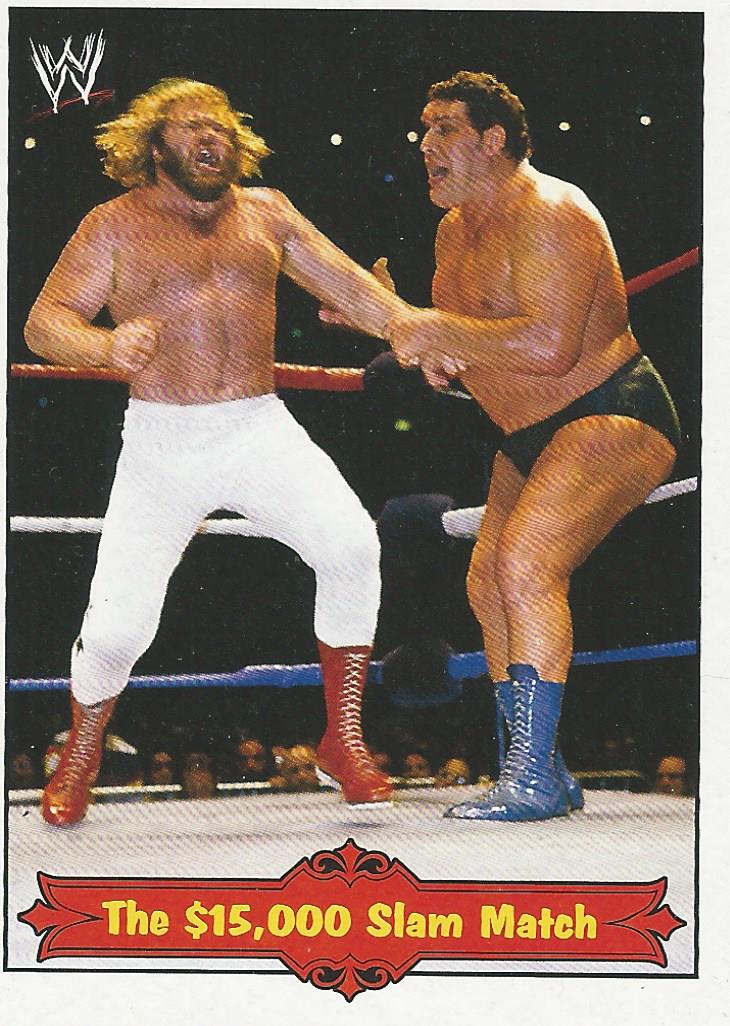 WWE Topps Heritage 2012 Andre the Giant 2 of 10 trading card PW Catalog