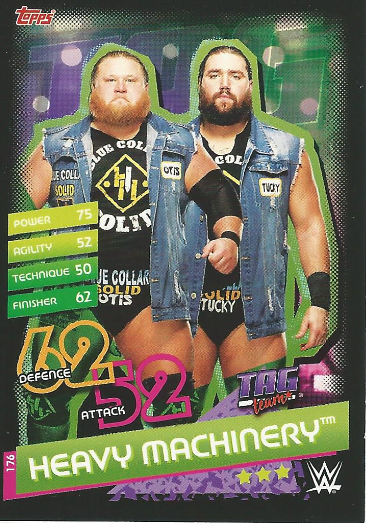 WWE Topps Slam Attax Reloaded 2020 Otis & Tucker #176