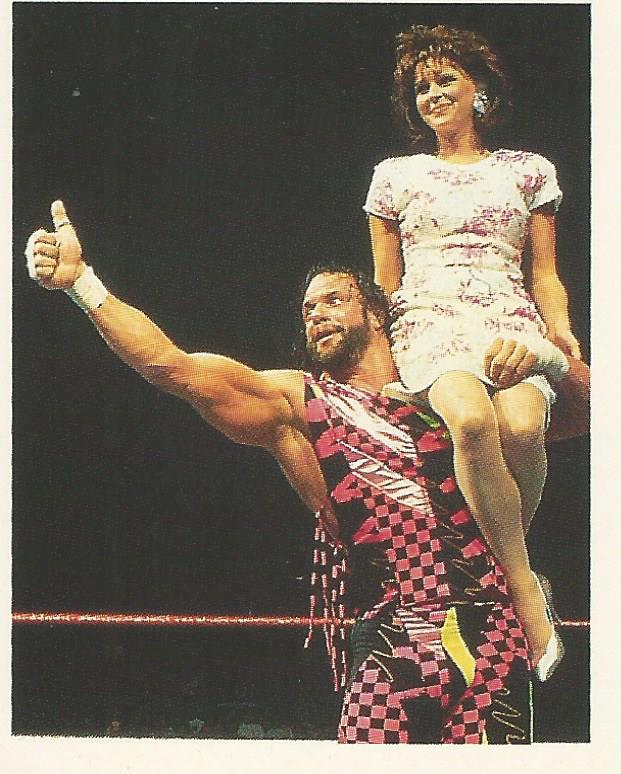 WWF Merlin Stickers 1991 Macho Man Randy Savage #178