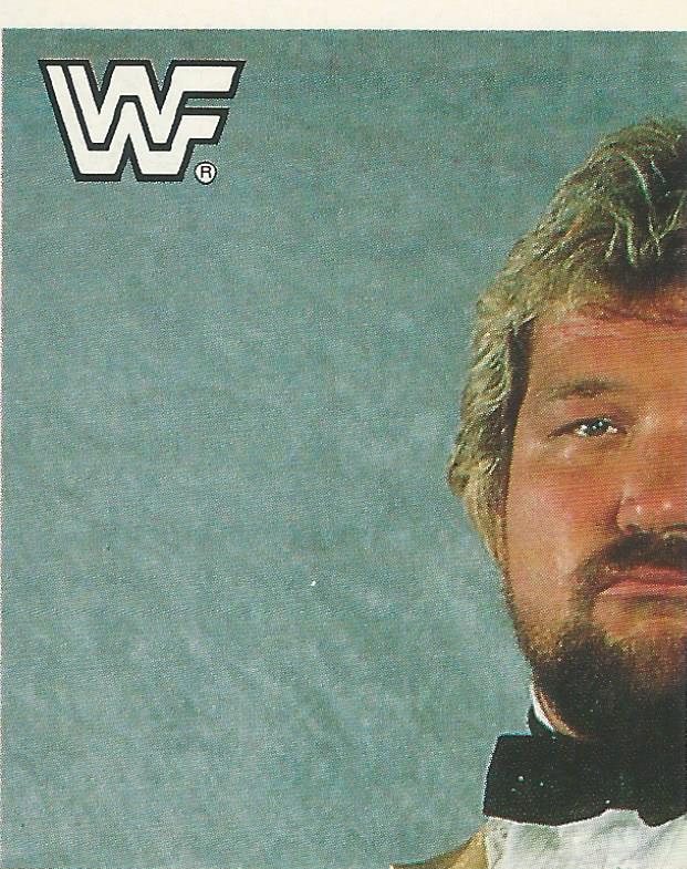 WWF Merlin Sticker Collection 1990 Ted Dibiase #179