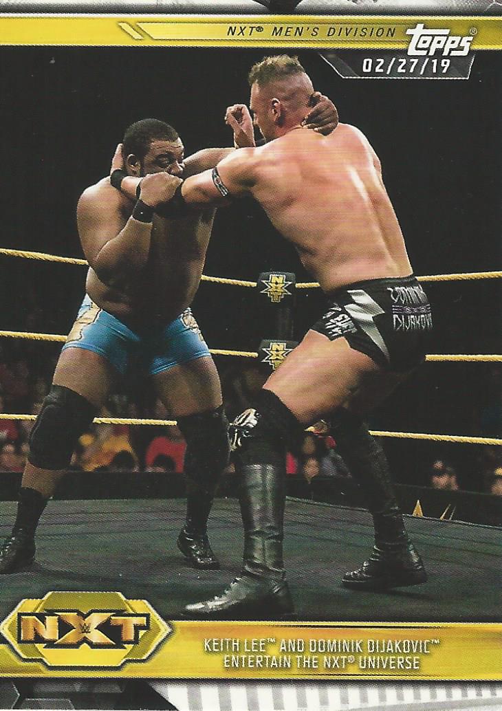 WWE Topps NXT 2019 Keith Lee #79