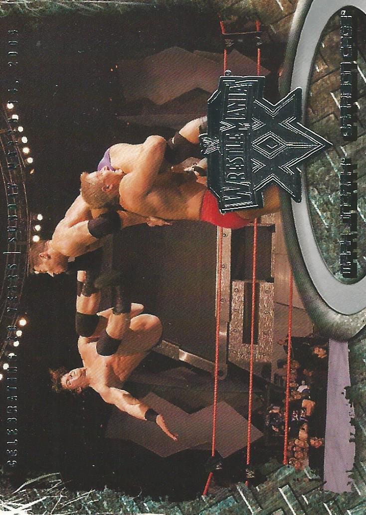 WWE Fleer Wrestlemania XX 2004 Jindrak and Cade #17
