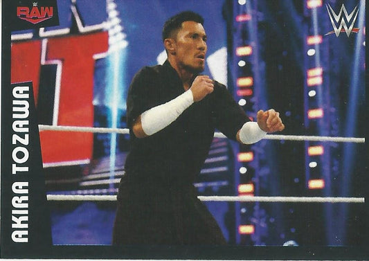 WWE Panini 2022 Sticker Collection Akira Tozawa #17