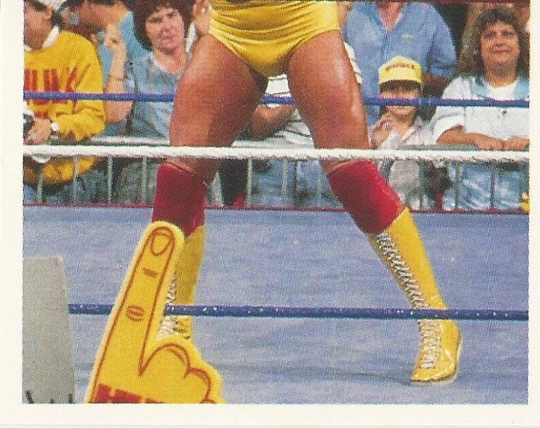 WWF Merlin Stickers 1991 Hulk Hogan #17