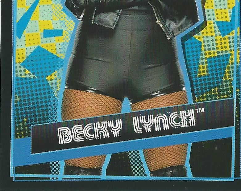 WWE Topps Road to WrestleMania Stickers 2021 Becky Lynch #17