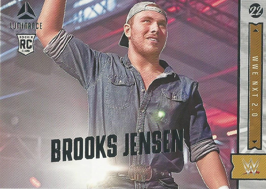 WWE Panini Chronicles 2022 Brooks Jensen #155