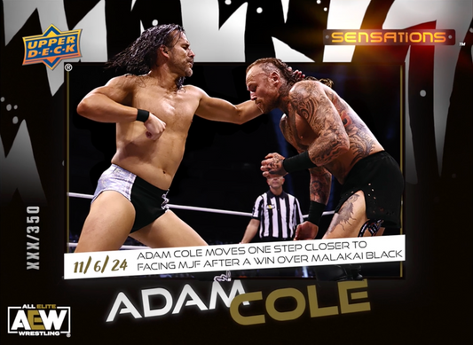 11/6/24 – Adam Cole – Adam Cole Moves One Step Closer to Facing MJF After a Win Over Malakai Black