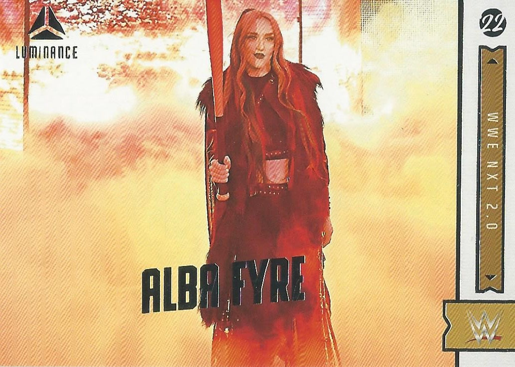 WWE Panini Chronicles 2022 Alba Fyre #159