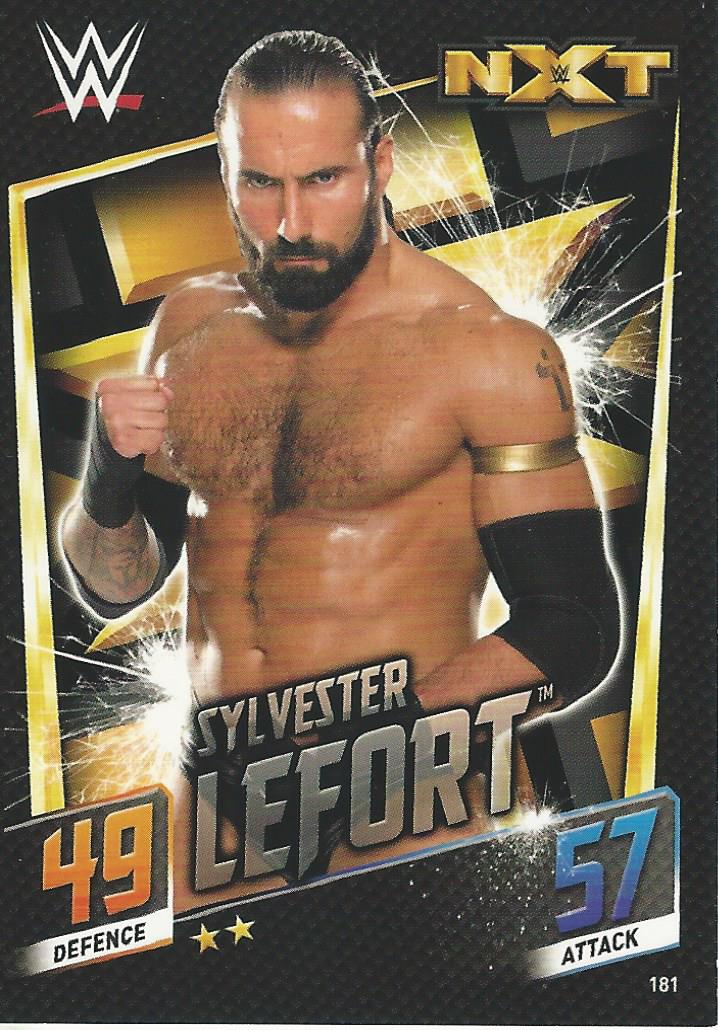 WWE Topps Slam Attax 2015 Then Now Forever Sylvester Lefort #181 NXT