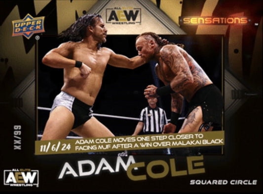 11/6/24 – Adam Cole – Adam Cole Moves One Step Closer to Facing MJF After a Win Over Malakai Black
