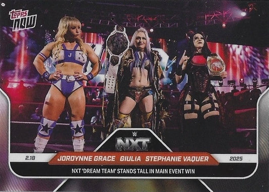 Jordynne Grace / Giulia / Stephanie Vaquer NXT ‘Dream Team’ Stands Tall in Main Event Win