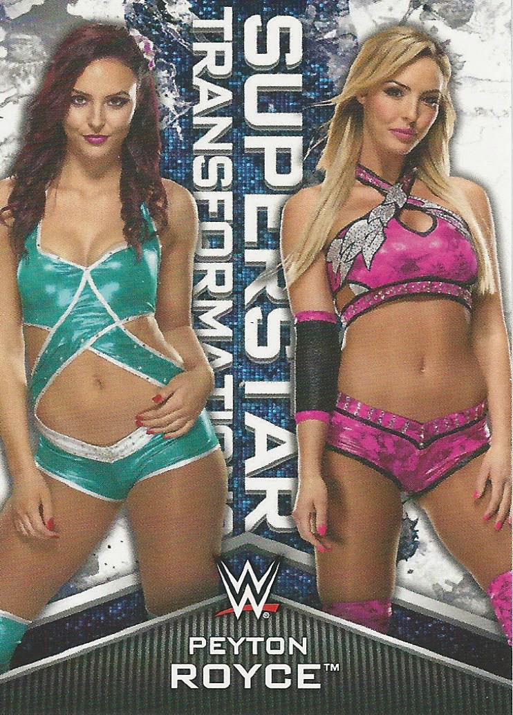 WWE Topps Women Division 2020 Peyton Royce ST-12 trading card PW Catalog