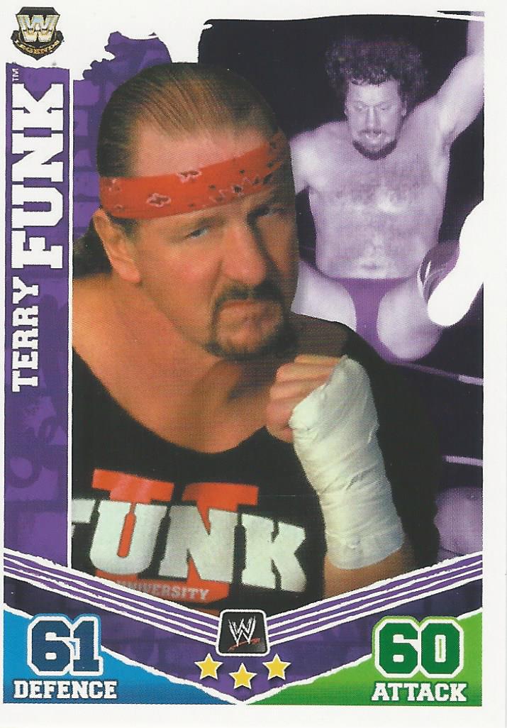WWE Topps Slam Attax Mayhem 2010 Terry Funk #183