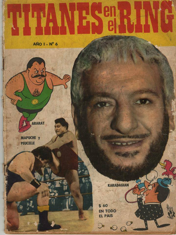 Titanes en el Ring volume 6 Martin Karadagian Magazine PWcatalog
