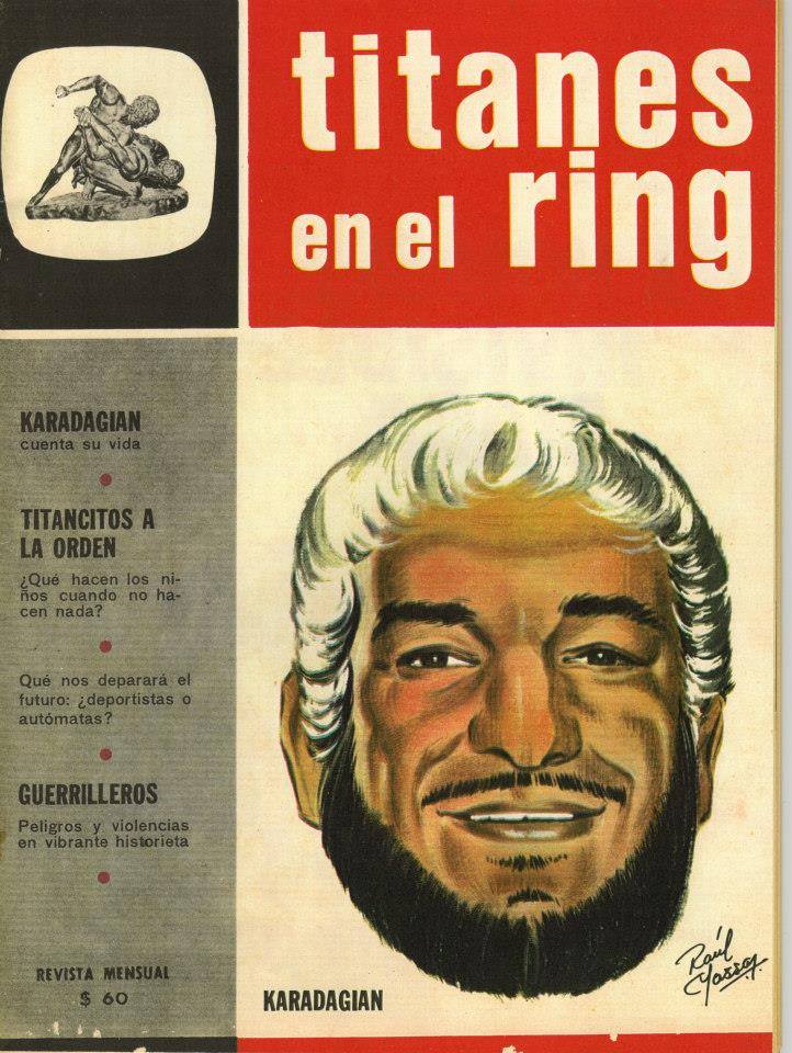 Titanes en el Ring Martin Karadagian Magazine PWcatalog