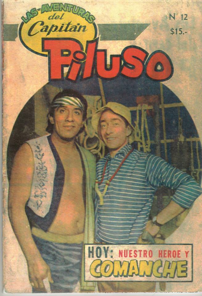 Capitan Piluso el Indio Comanche Titanes en el Ring Magazine PWcatalog