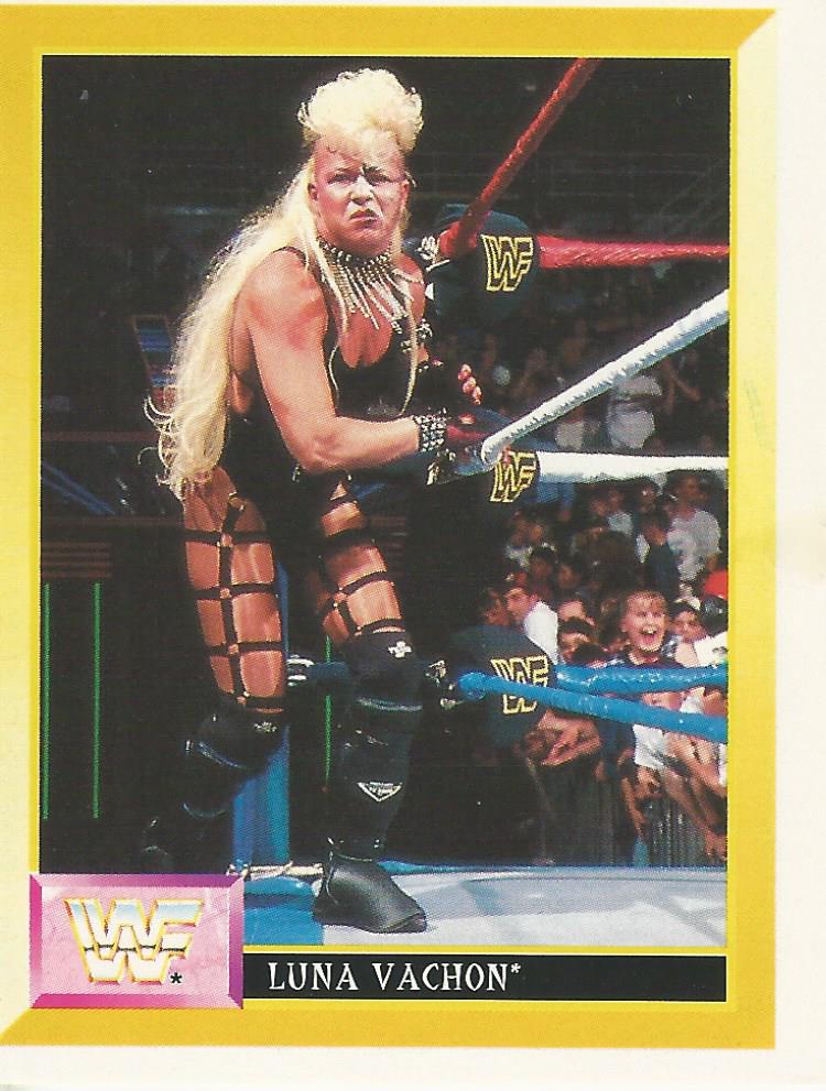 WWF Merlin Sticker 1994 Luna Vachon #185