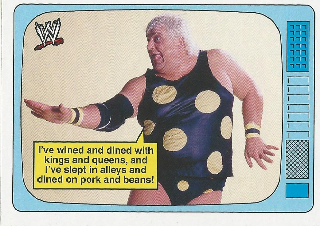WWE Topps Heritage 2012 Superstars Speak Dusty Rhodes 7 of 20
