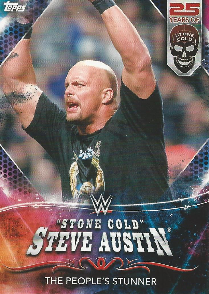 Topps WWE Superstars 2021 Stone Cold Steve Austin #186