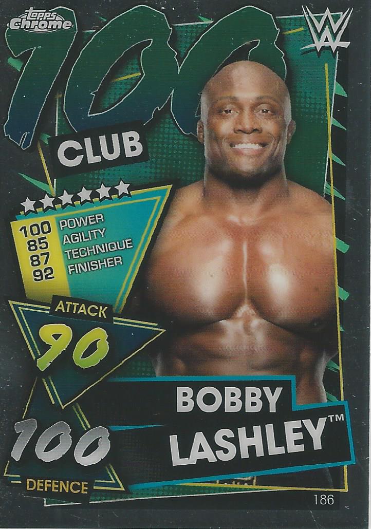 WWE Topps Slam Attax Chrome 2021 Bobby Lashley #186