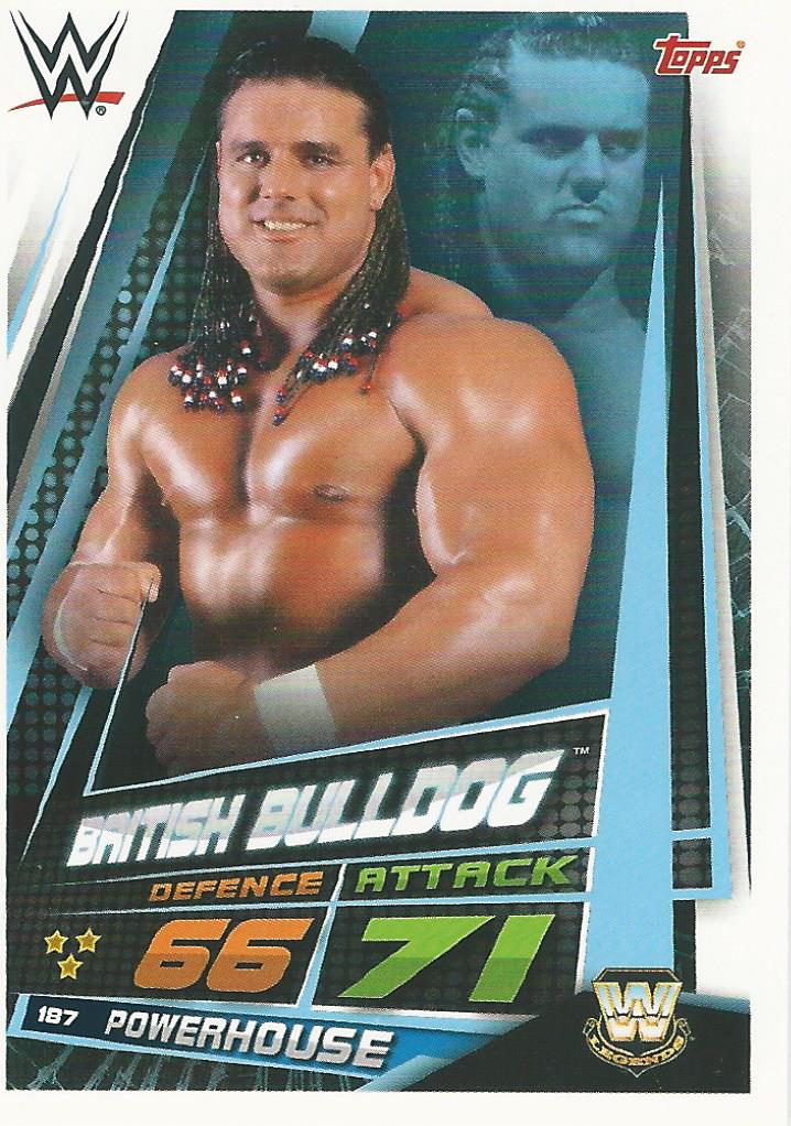 WWE Topps Slam Attax Universe 2019 British Bulldog #187