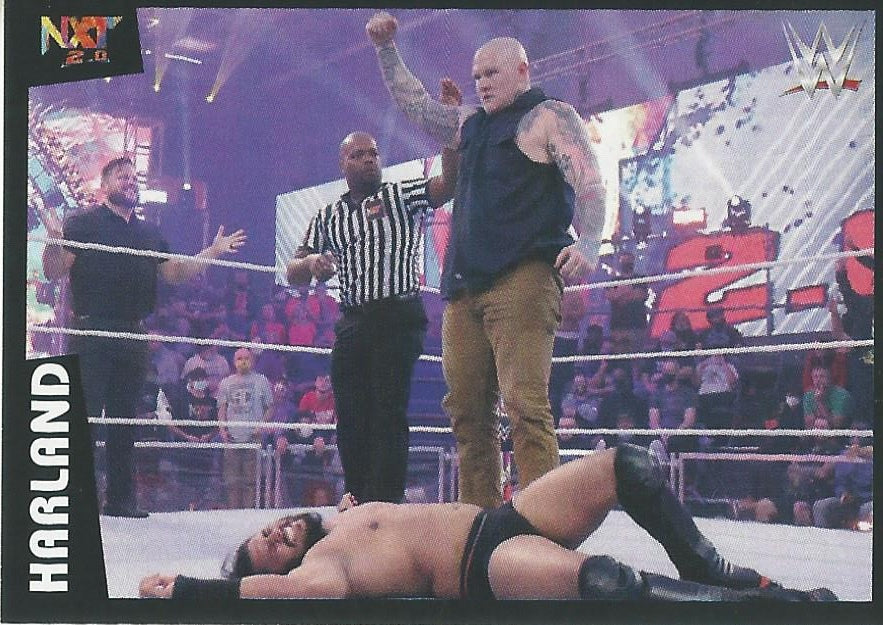 WWE Panini 2022 Sticker Collection Harland #189