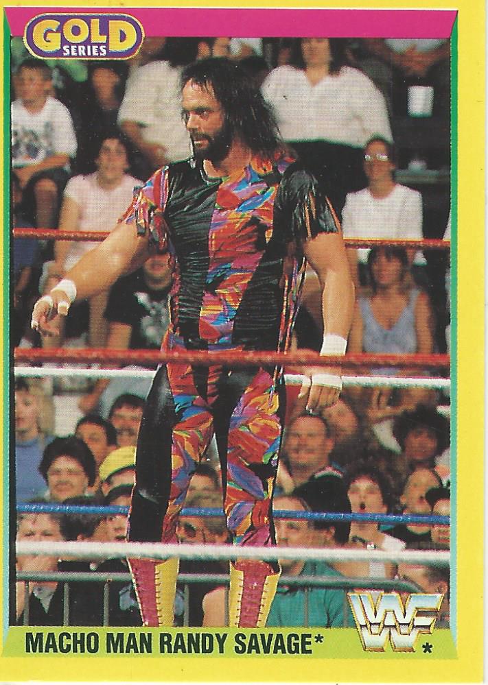 WWF Merlin Gold Series 2 1992 Macho Man Randy Savage #18