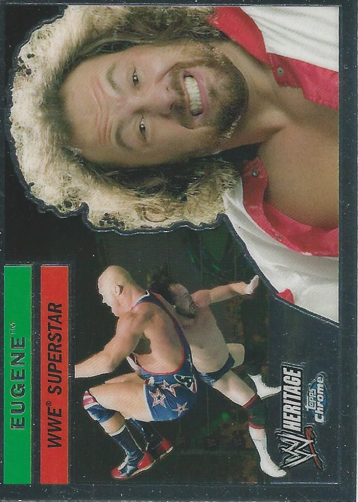 WWE Topps Chrome Heritage 2006 Eugene #18