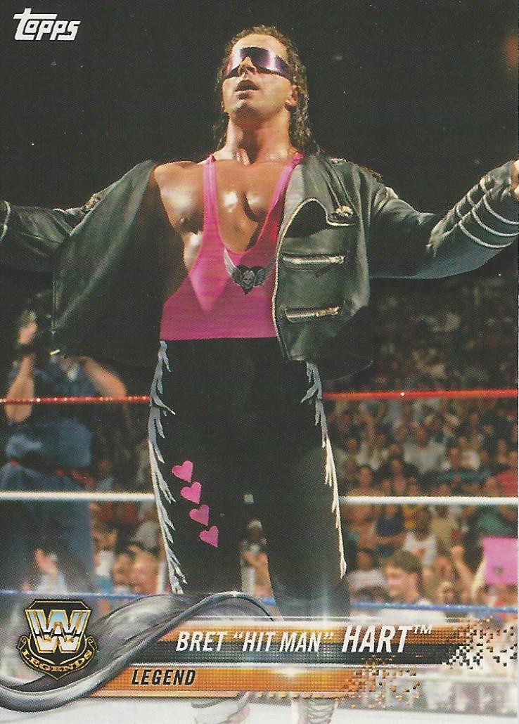 WWE Topps Then Now Forever 2018 Bret Hart #190