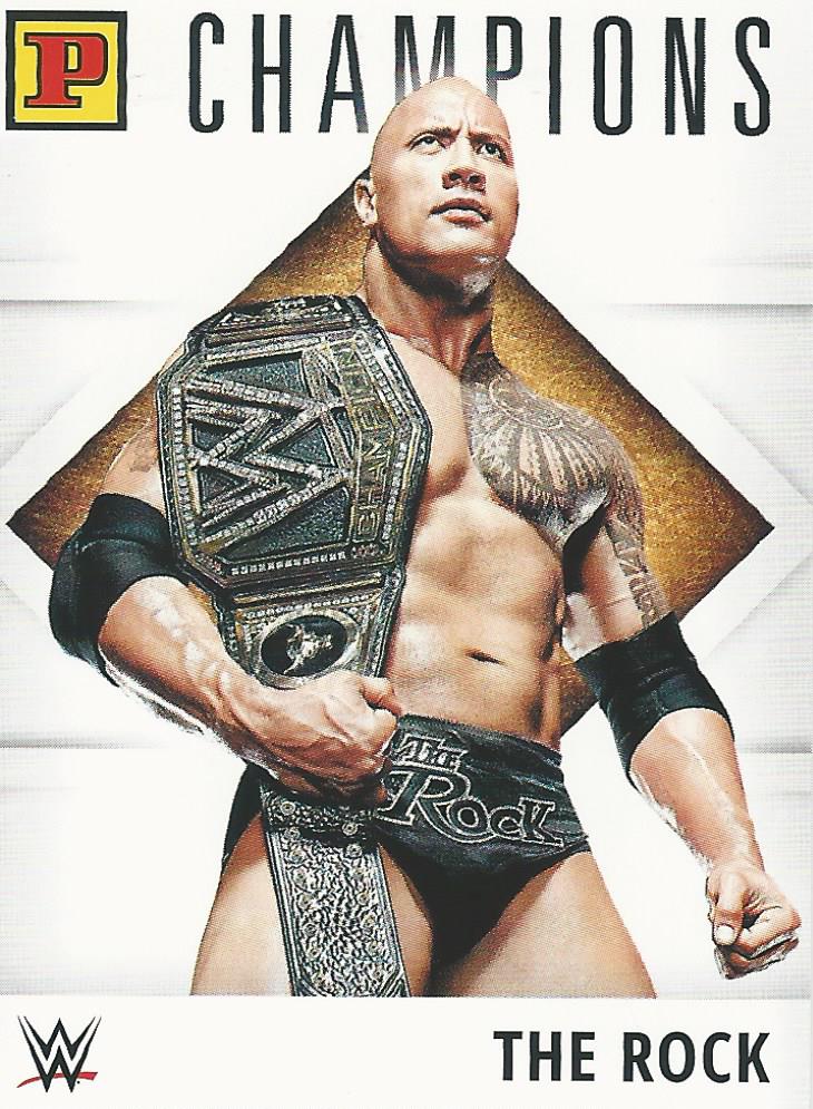 WWE Panini Debut Edition 2022 The Rock #155