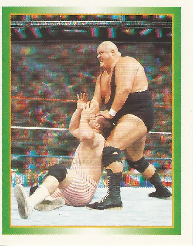 WWF Merlin Stickers 1995 King Kong Bundy #192