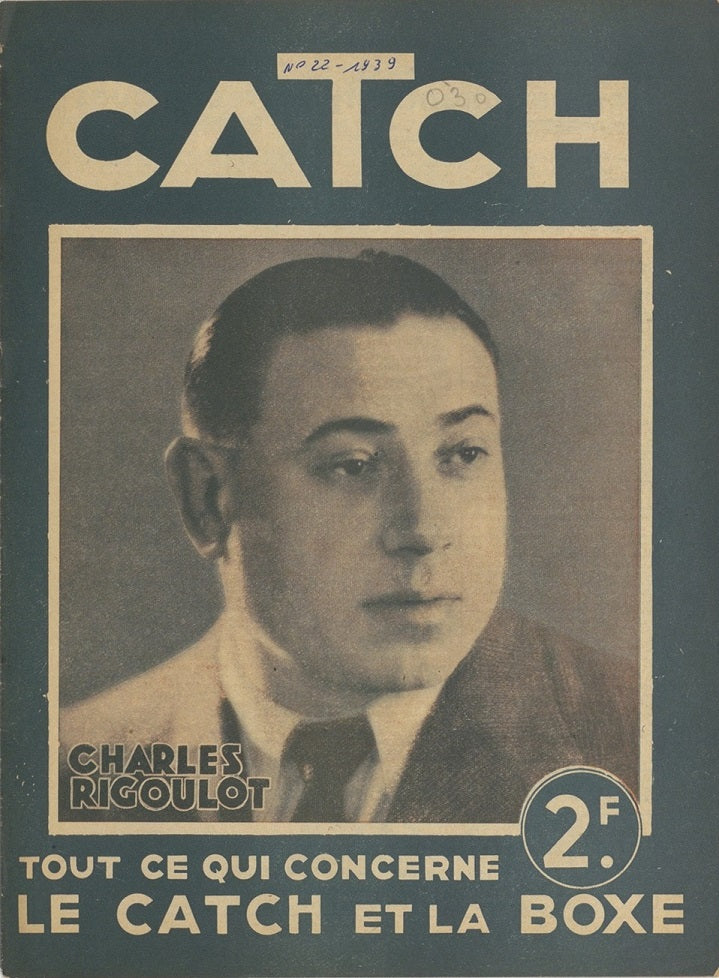 Catch Magazine issue 22 from France 1939 Charles Rigoulot Magazine PWcatalog