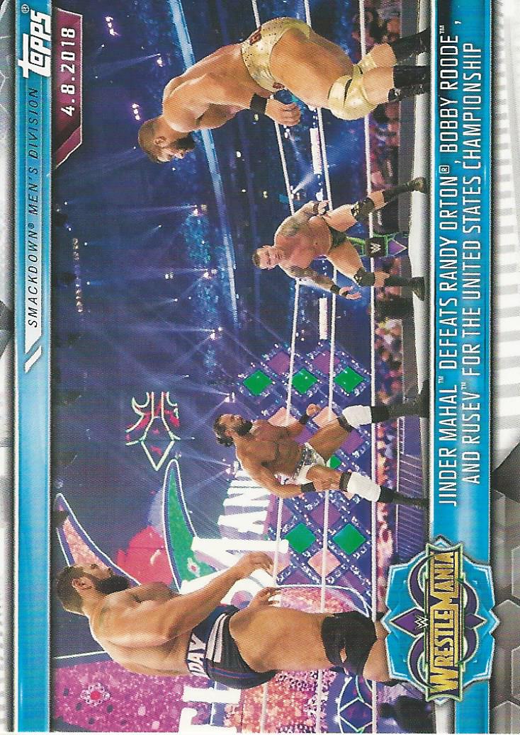 WWE Topps Champions 2019 Jinder Mahal #93