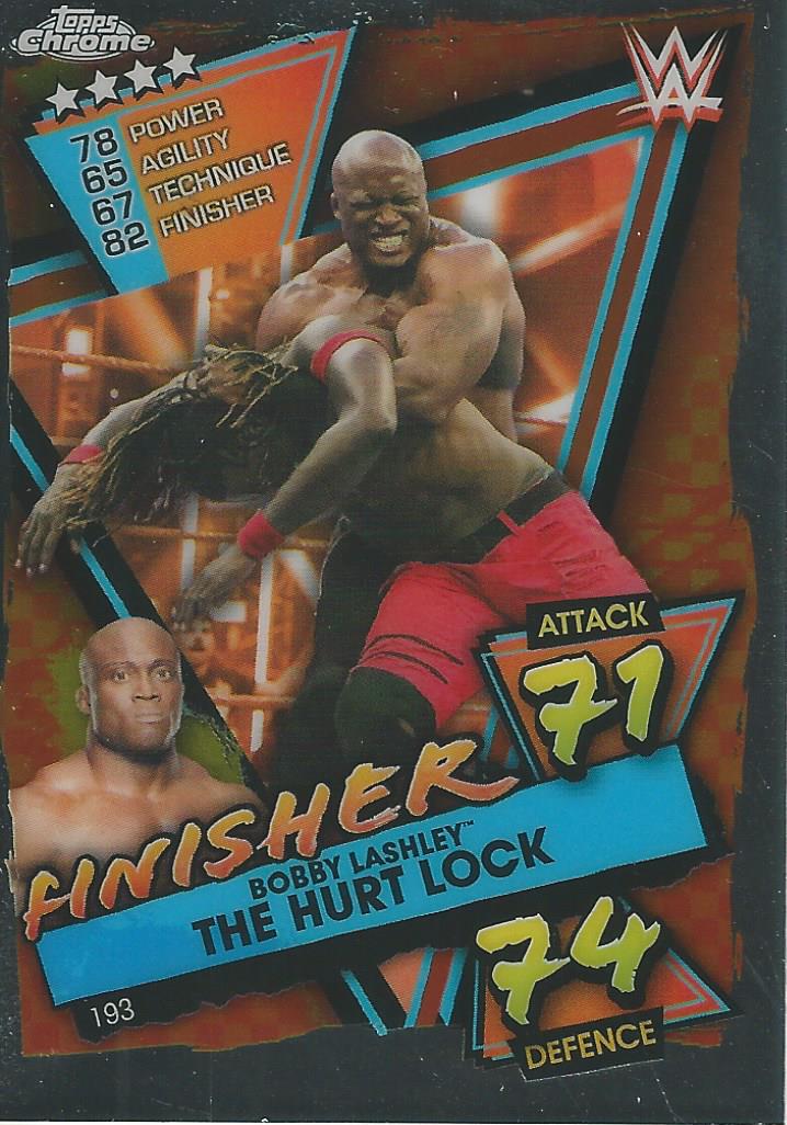 WWE Topps Slam Attax Chrome 2021 Bobby Lashley #193