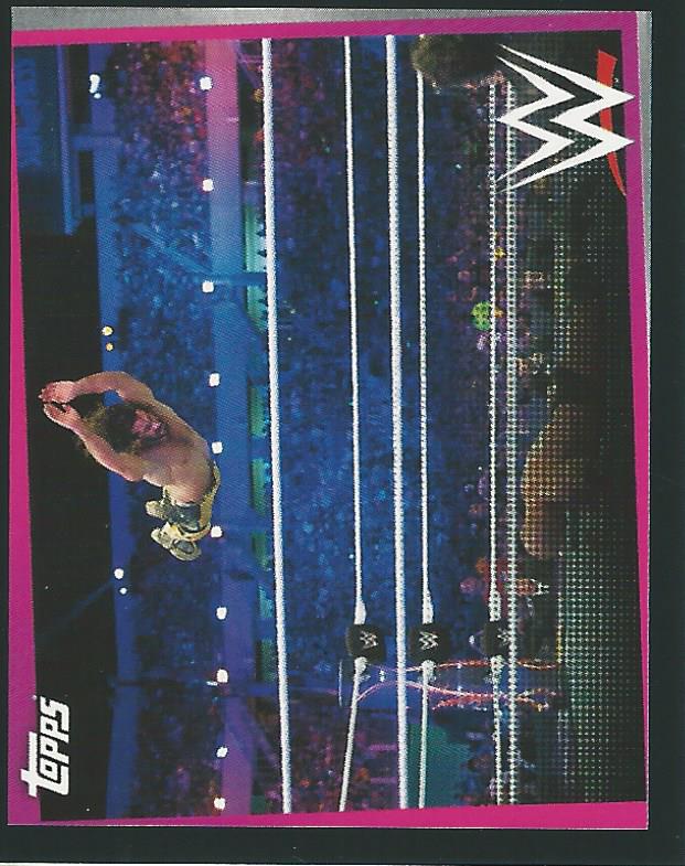 WWE Topps Road to Wrestlemania Stickers 2021 Seth Rollins #195