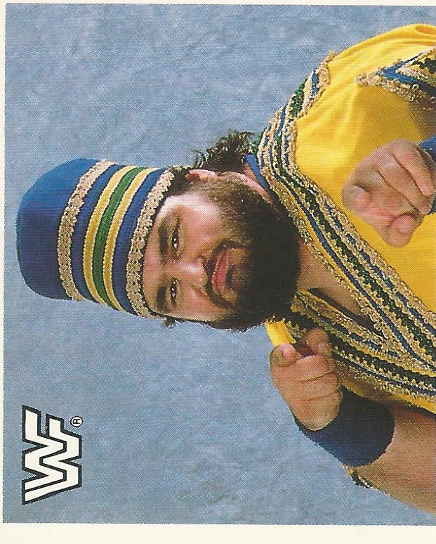 WWF Merlin Sticker Collection 1990 Akeem #195