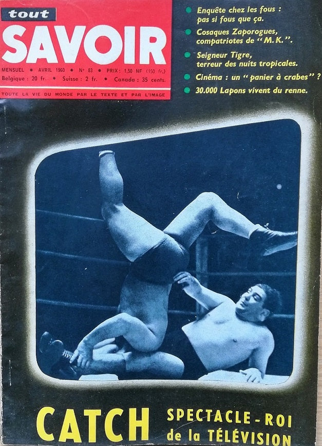 Tout Savoir Magazine issue 83 from France 1960 Robert Villemain Magazine PWcatalog