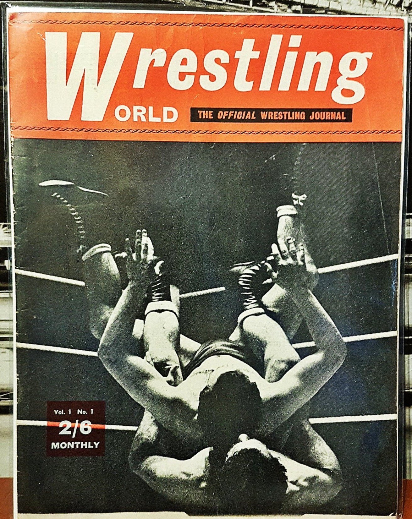 1961 Wrestling World Vol 1 no 1 from UK Magazine PWcatalog