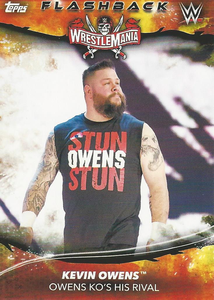 Topps WWE Superstars 2021 Kevin Owens #196