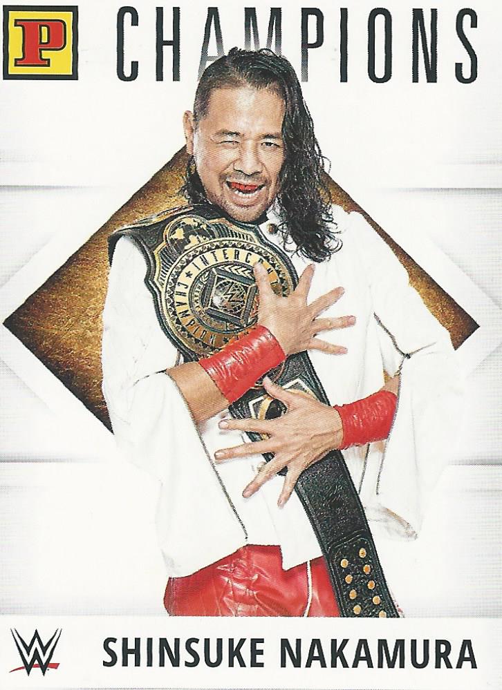 WWE Panini Debut Edition 2022 Shinsuke Nakamura #156