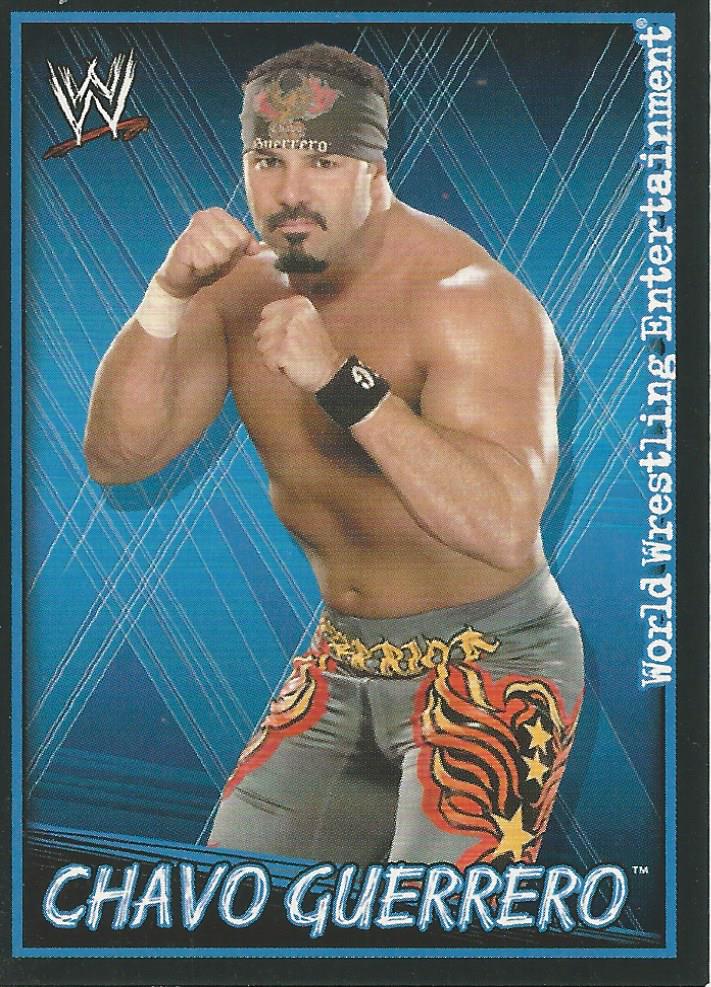 WWE Topps Superstars Uncovered 2007 Sticker Chavo Guerrero #197